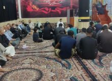 برگزاری مراسمات شهادت امام محمد تقی (ع) در بندرلنگه