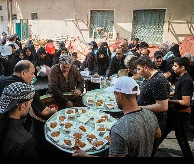 اسکان و خدمت رسانی به بیش از ۸۰ هزار زائر حسینی در نجف اشرف